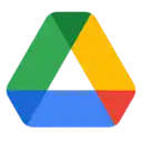 An image of the Google Drive logo.