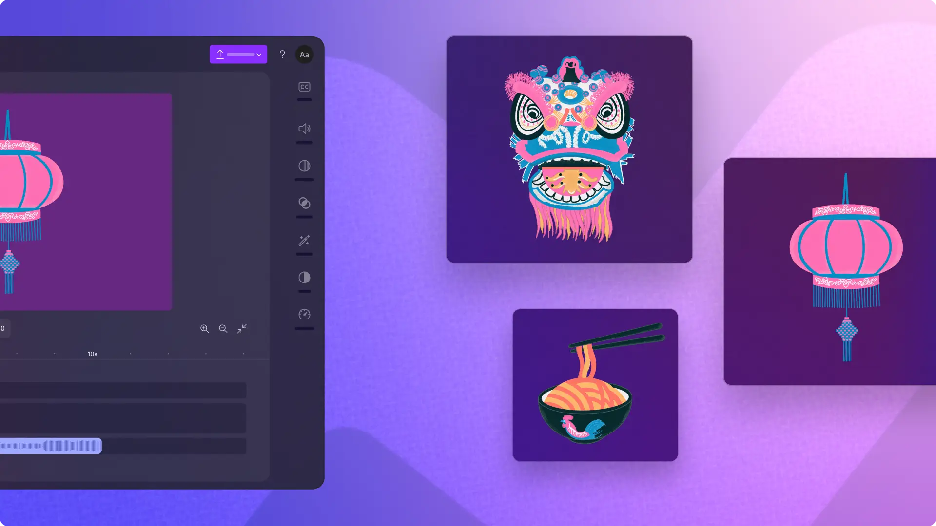 Miniature du blog Clipchamp pour le nouvel an lunaire