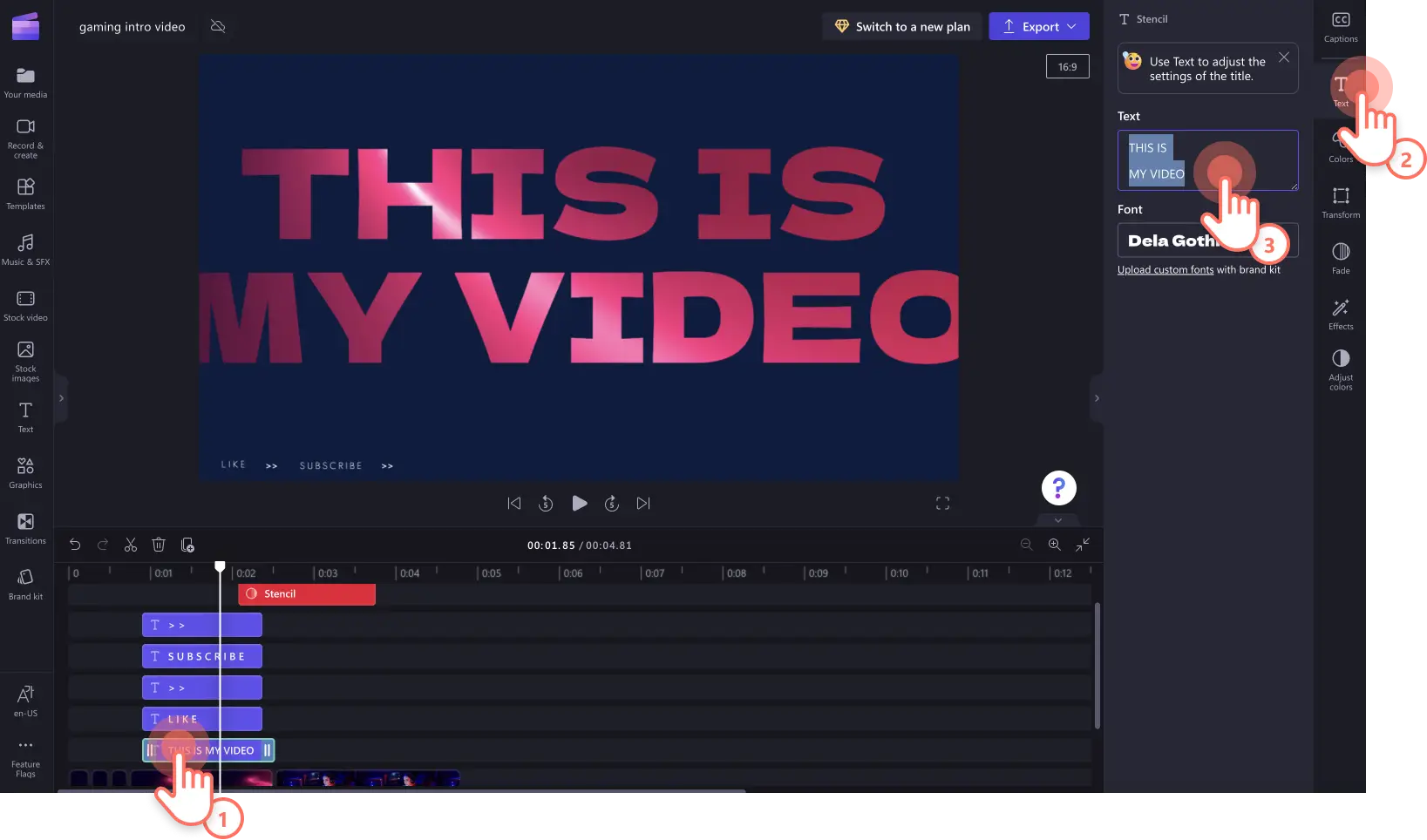 introvideo til gaming - trin 3