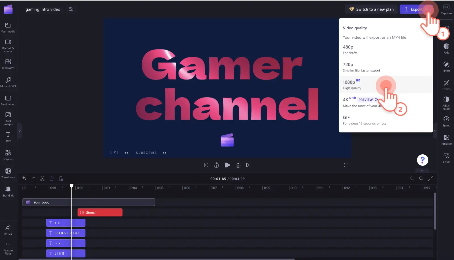 introvideo til gaming - trin 5
