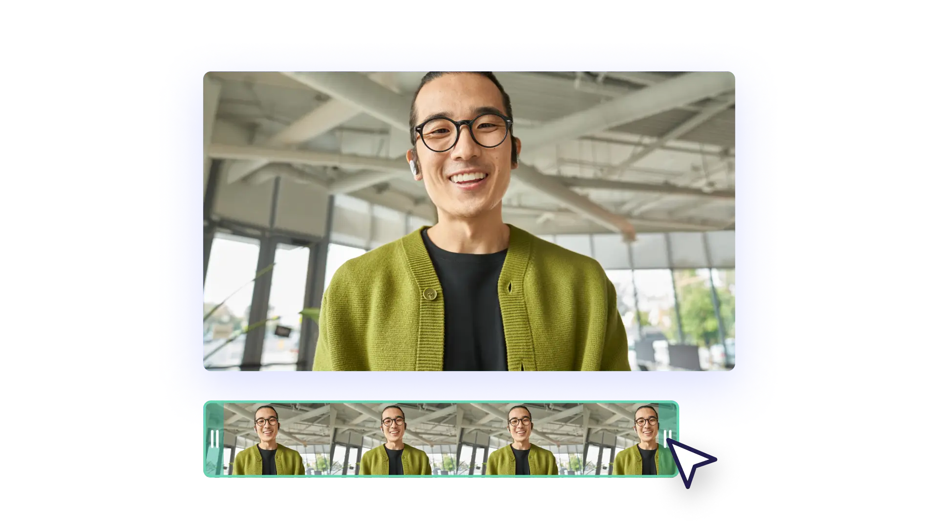 Trim and crop video in Clipchamp