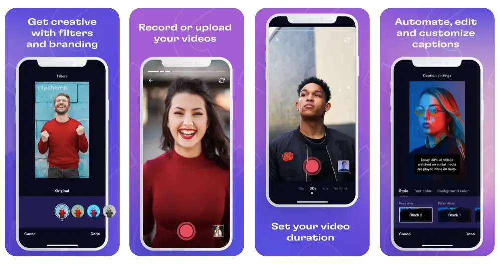 Clipchamp video editor screenshot-iPhone 12 vs DSLR - Clipchamp Blog 