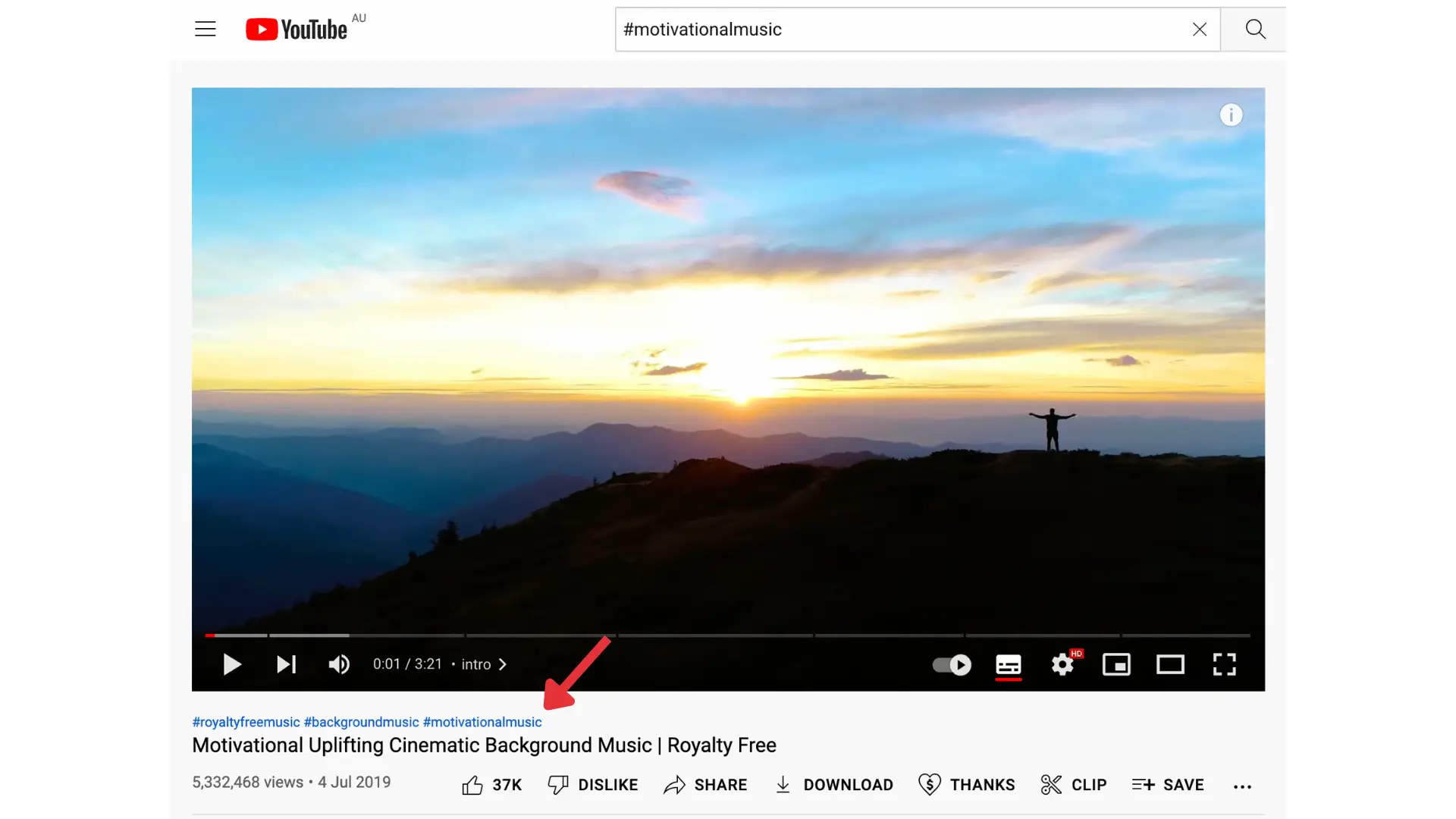 Bilde av YouTube-merker