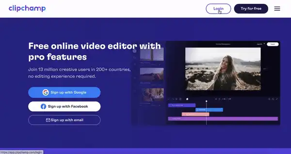 GoPro blog step 1-How to use an online GoPro video editor (Mac and PC)-Clipchamp blog