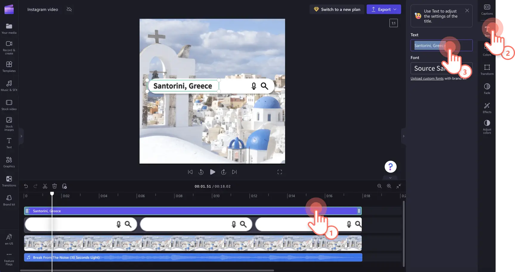 Video Instagram - langkah 2b