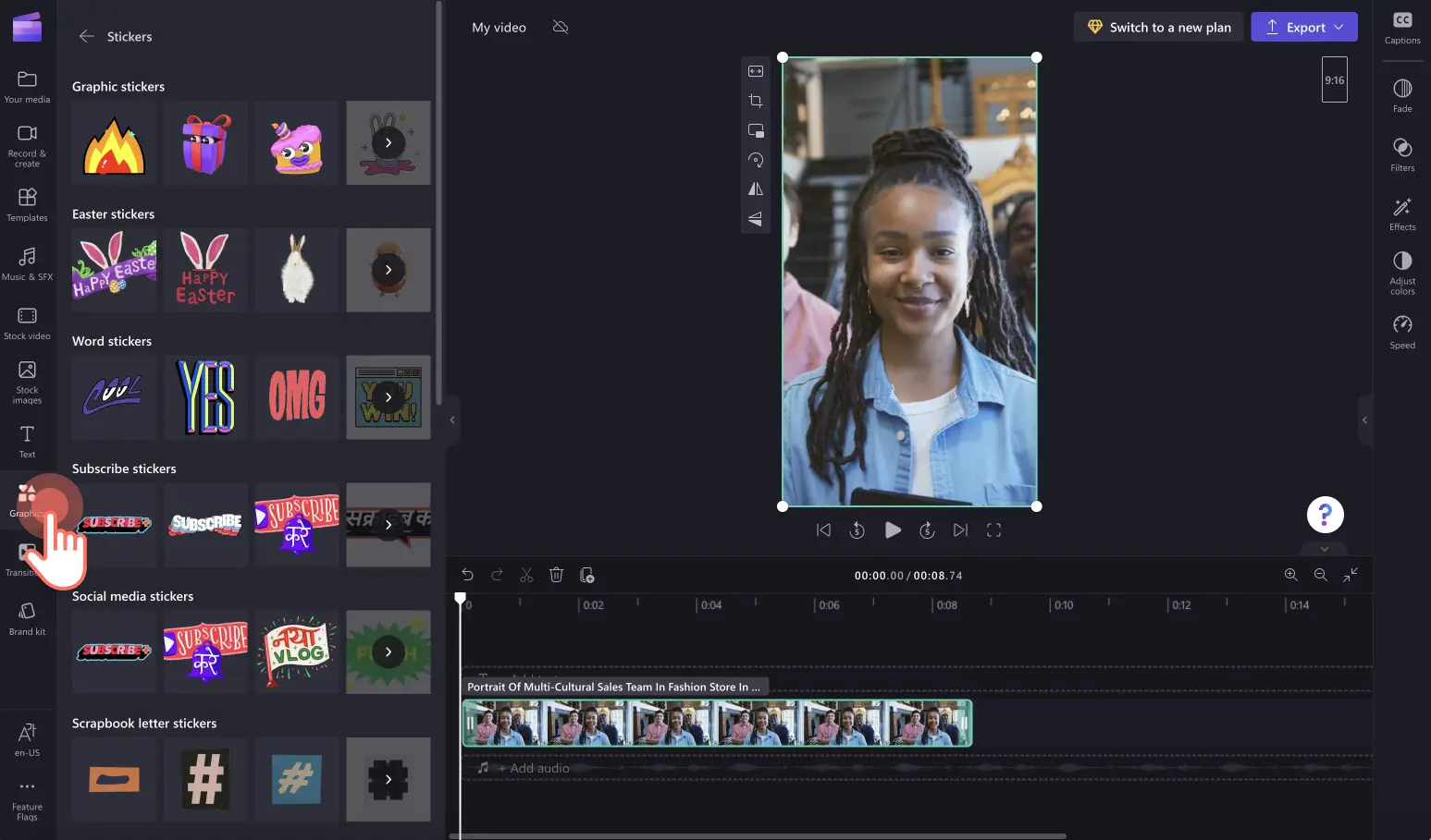 How to rotate videos for Instagram - step 5b