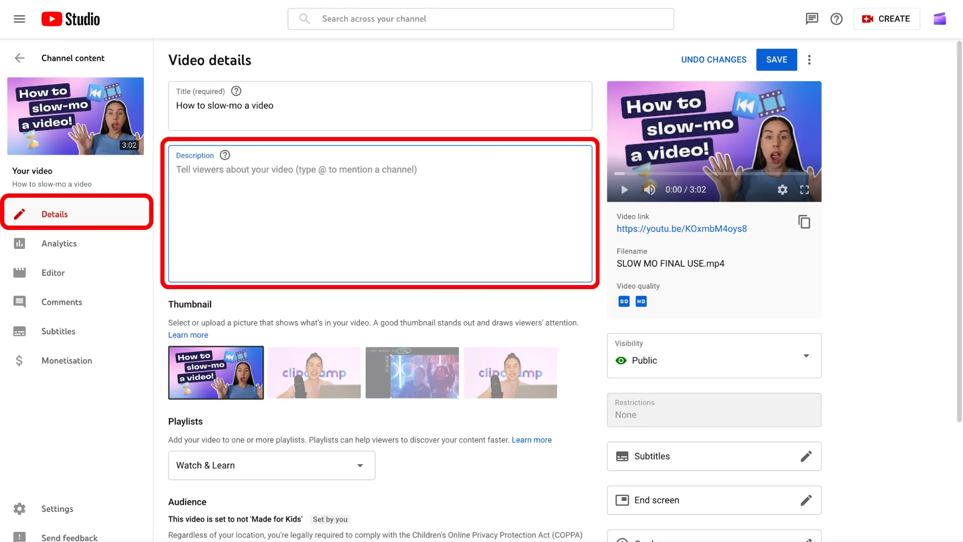 YouTubeの説明文に関する究極のガイド