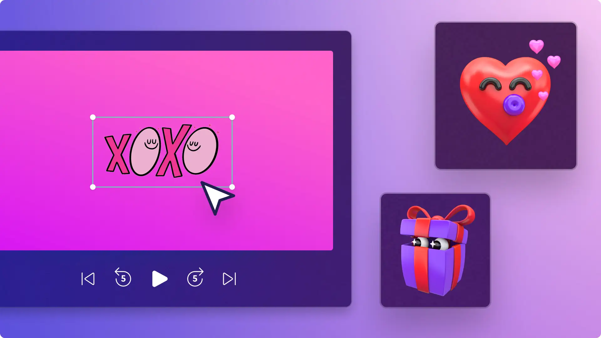 バレンタイン デーの動画アイデア CC サムネイル