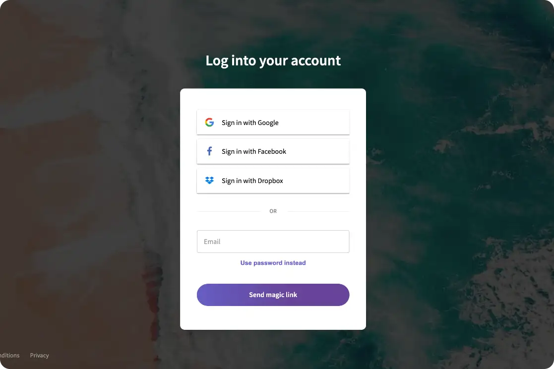 Create your Clipchamp account.