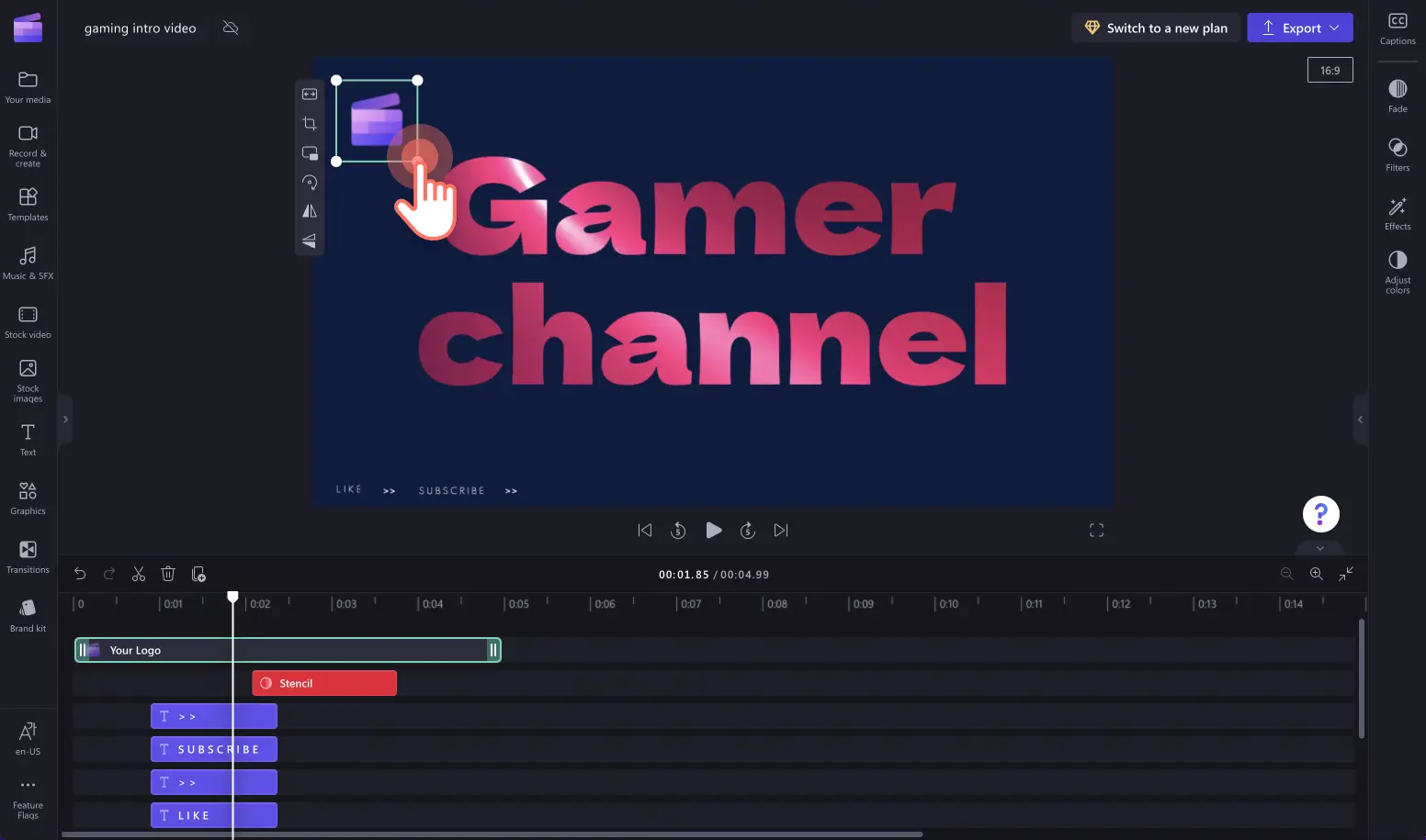 introvideo til gaming - trin 4b