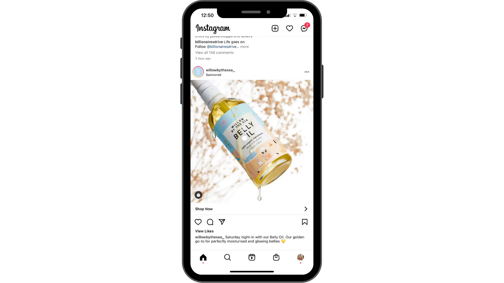 5. In-feed Instagram video ads