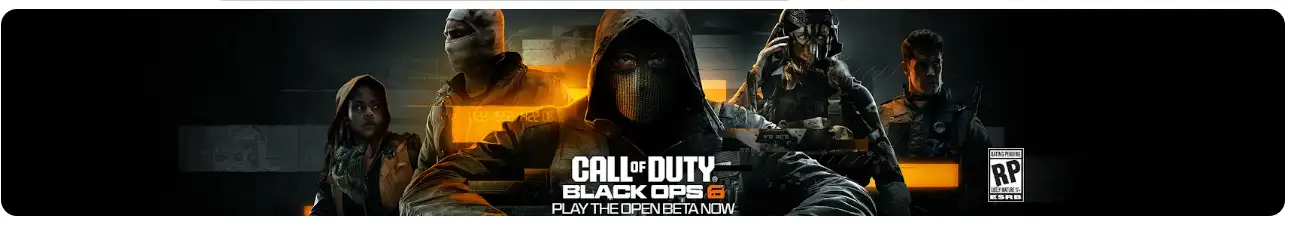 Xbox-promotiebanner voor Call of Duty