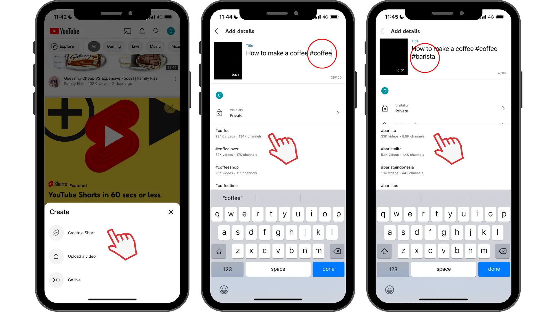 Slik legger du til YouTube-merker på Shorts
