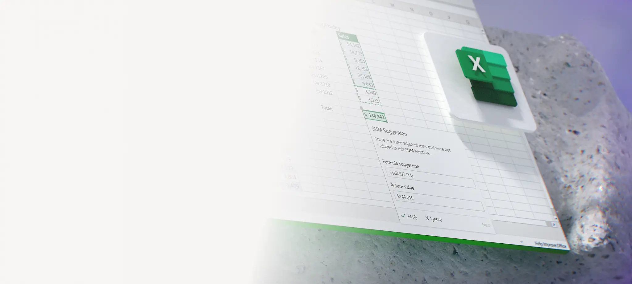 Abstract of Excel.