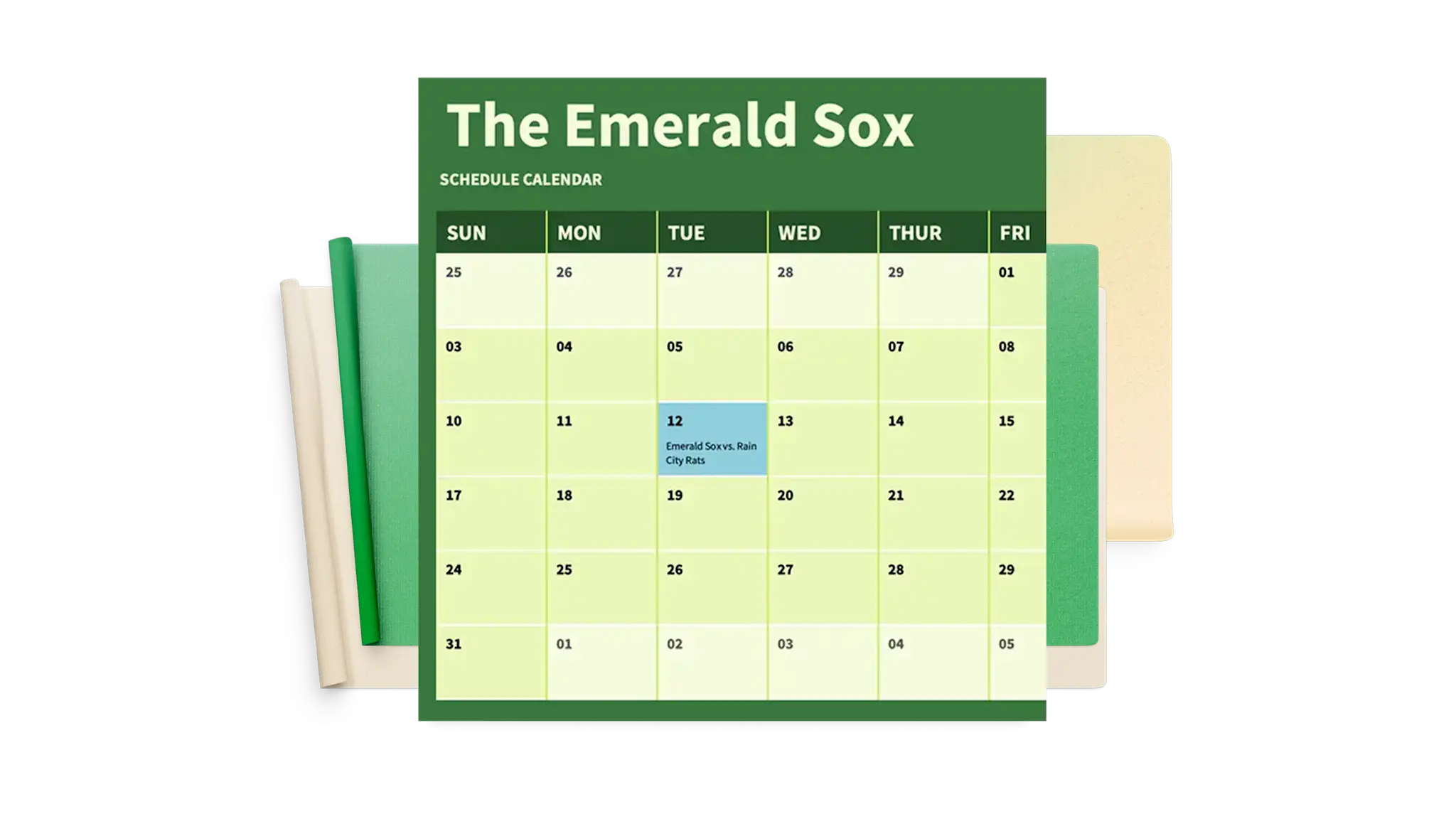 seo schedule templates