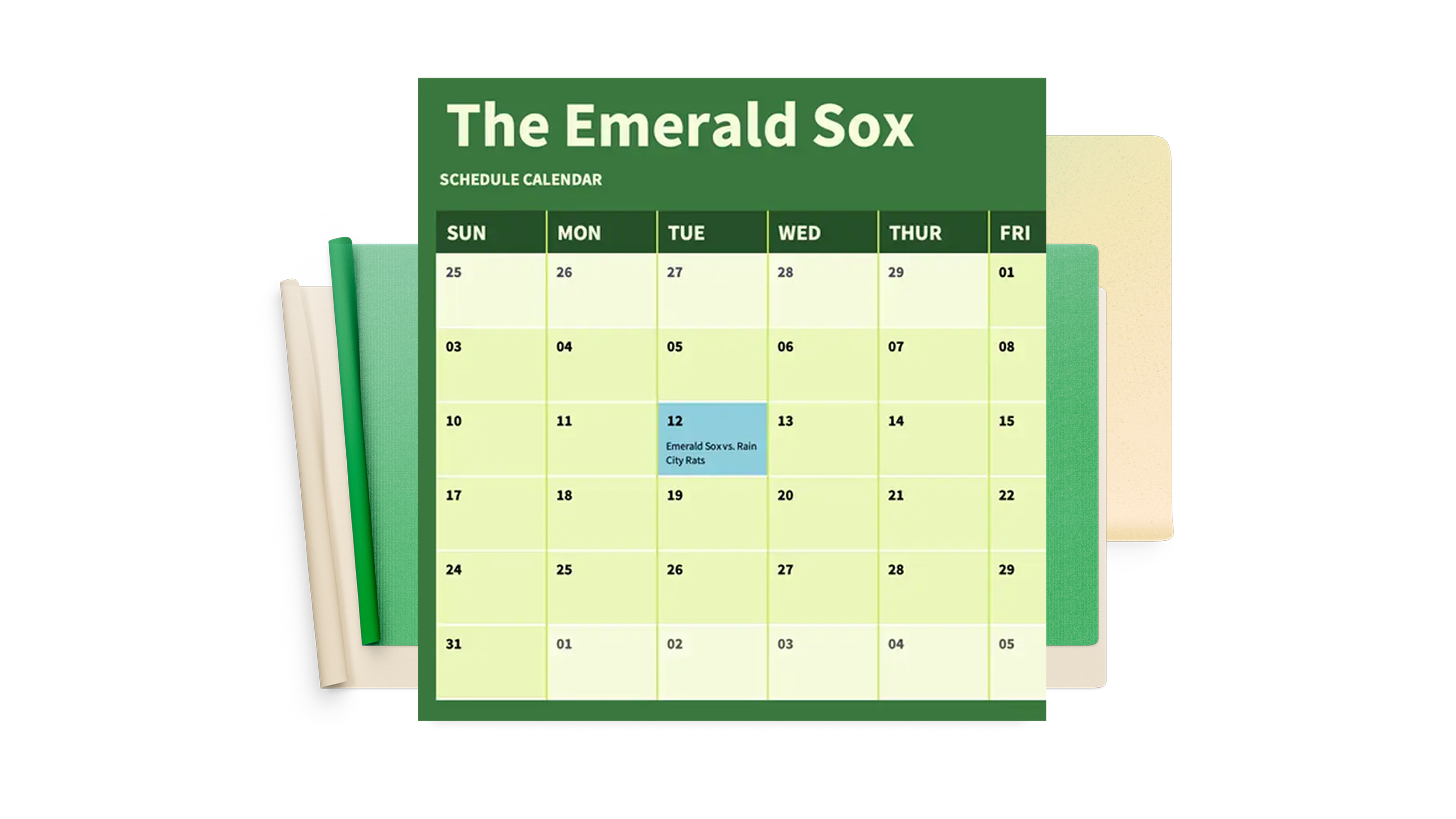 Free schedule templates Microsoft Excel