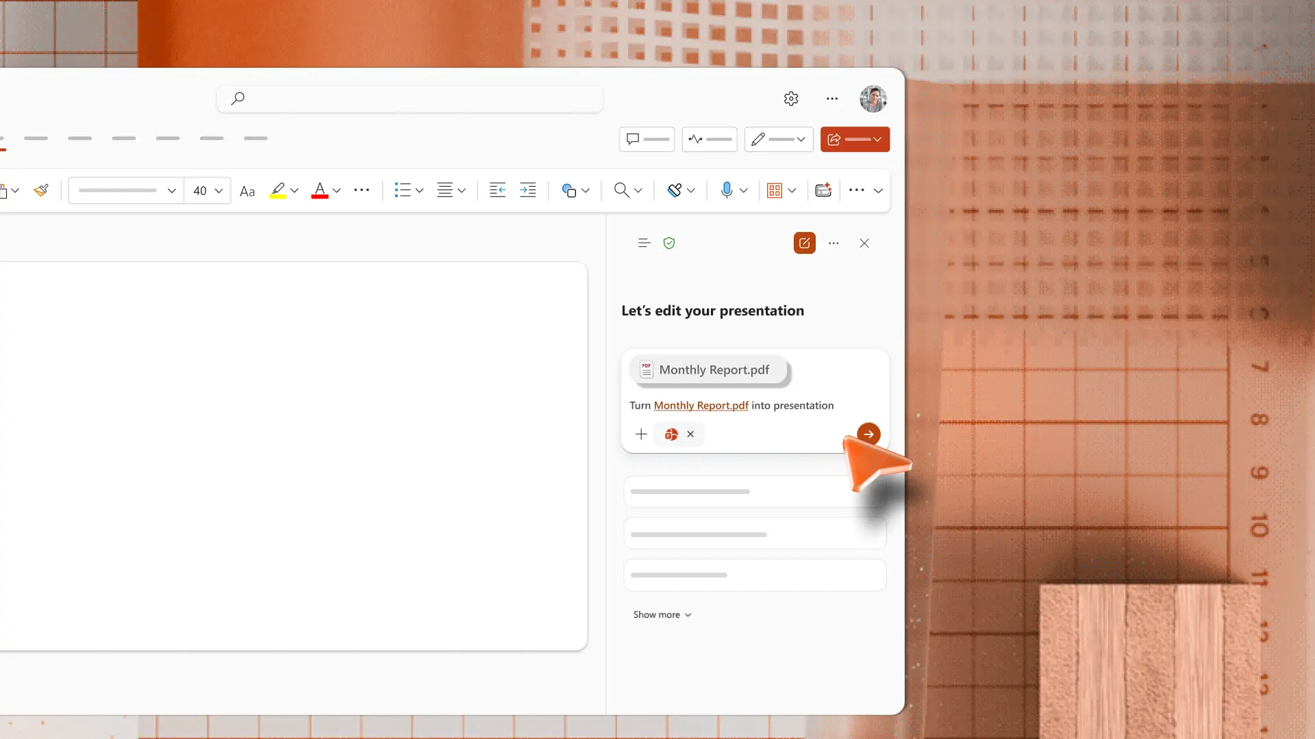 How to convert a PDF to PowerPoint with AI | Microsoft PowerPoint Blog