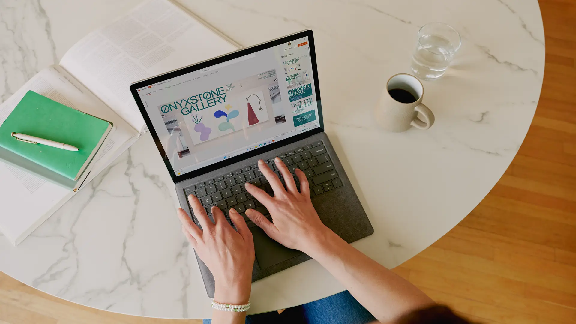 Edit themes and designs