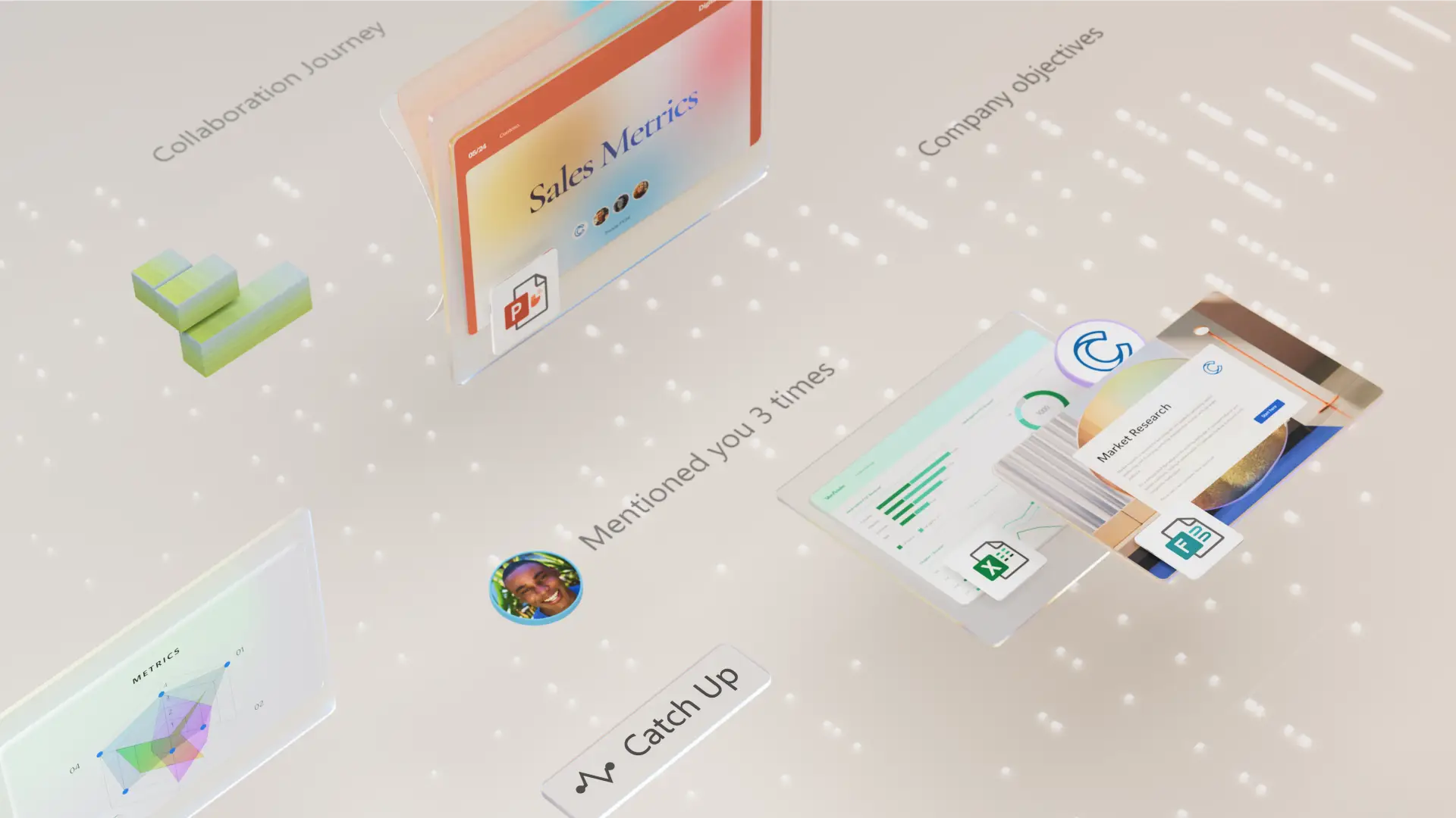 Use Copilot in PowerPoint examples concept image