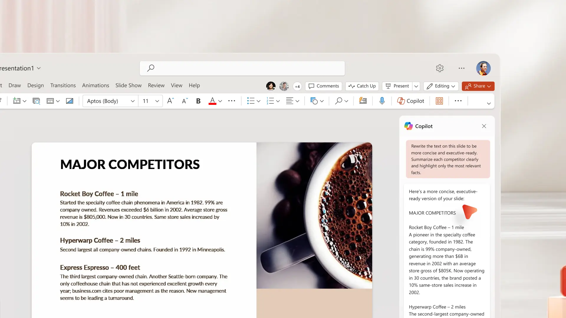 Upload stock media or photos like, product mockups, infographics