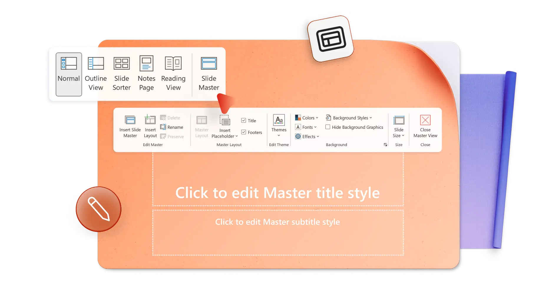 Set up Slide Master in Microsoft PowerPoint