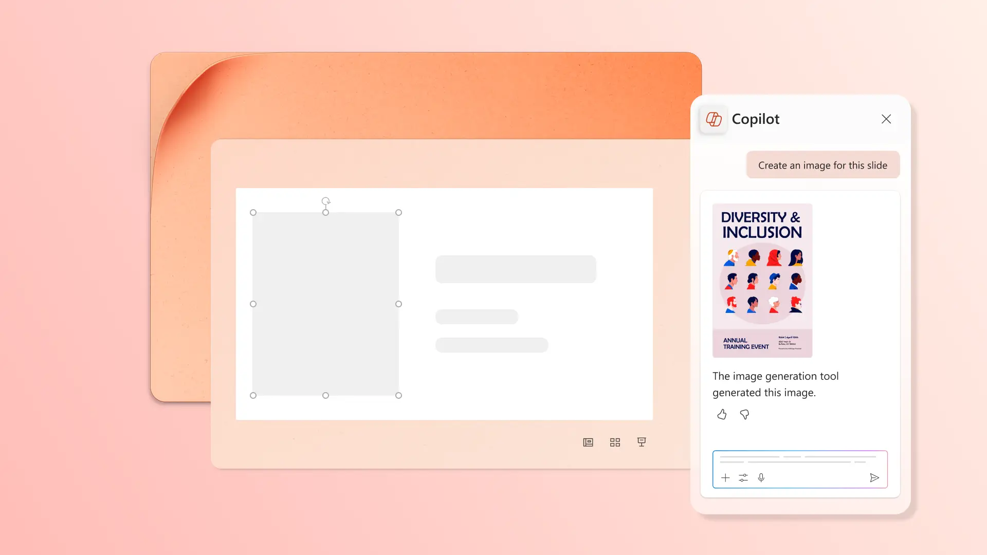 Generate AI images with Copilot in Microsoft PowerPoint