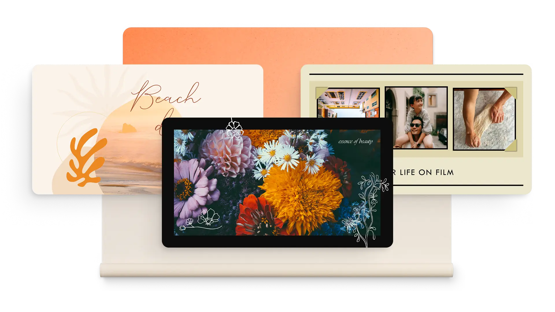 Save time with photo slideshow templates