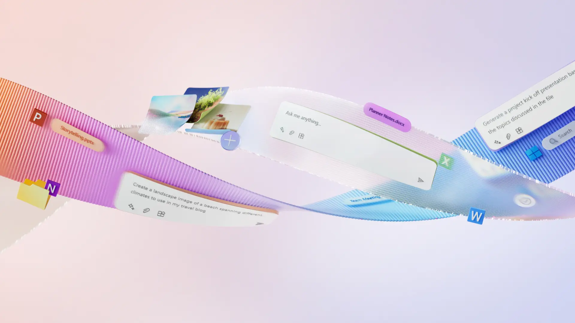 Start an interactive PowerPoint presentation with Copilot