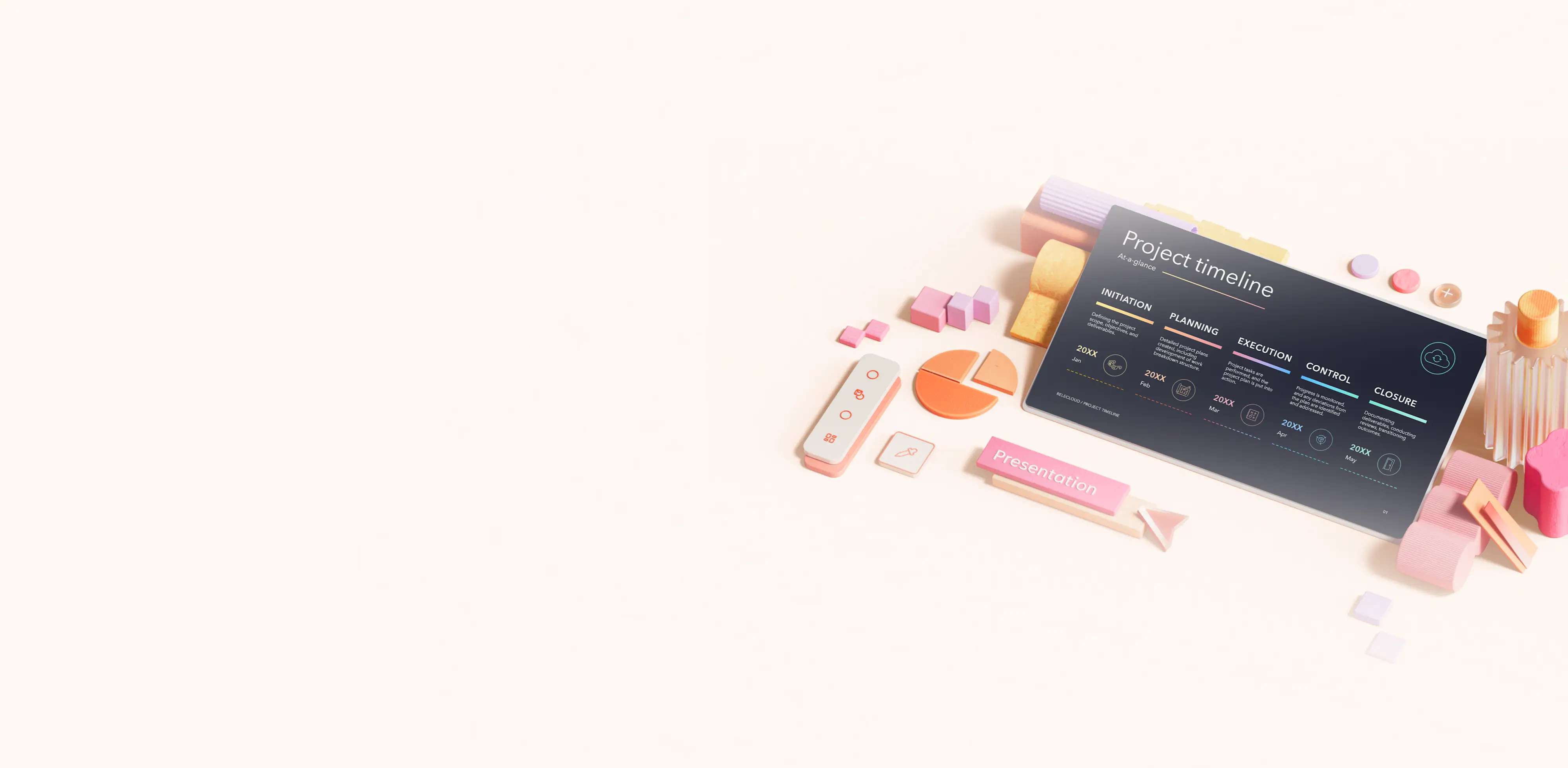 How to make a project timeline presentation in Microsoft PowerPoint