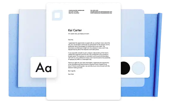 General professional thank you letter template