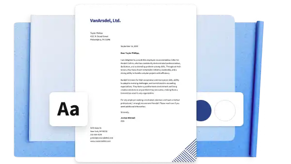 Corporate recommendation letter template