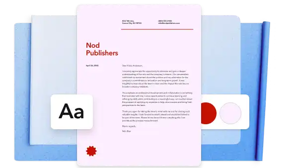 Thank you letter after interview template