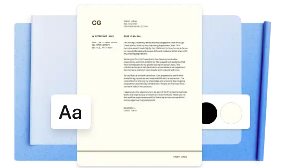 Administrative resignation letter template