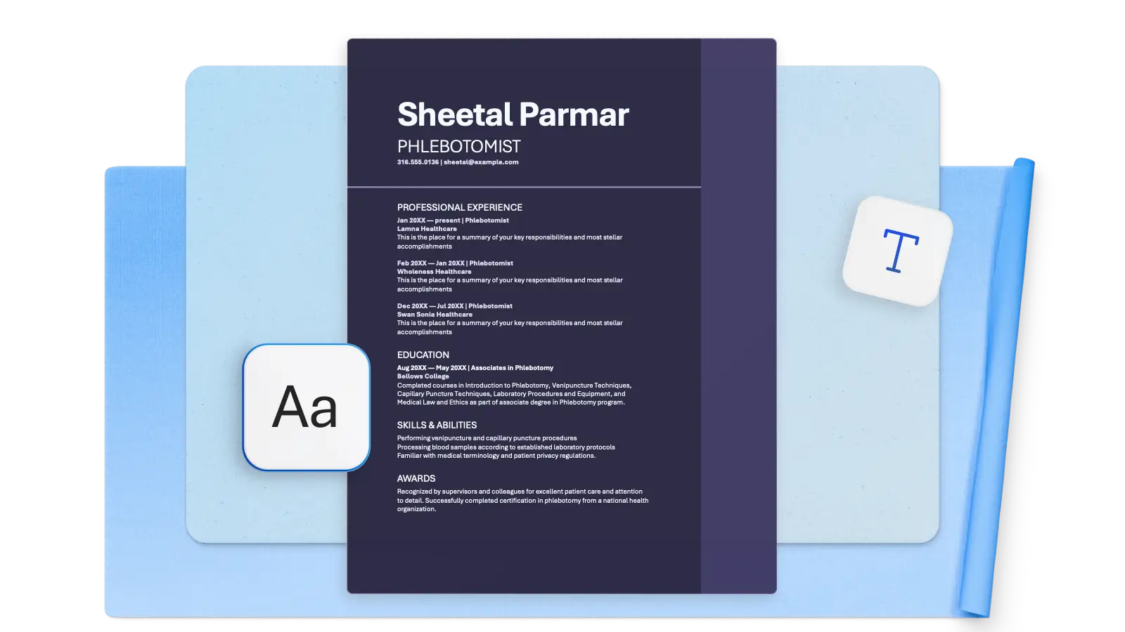 Aptos resume templates