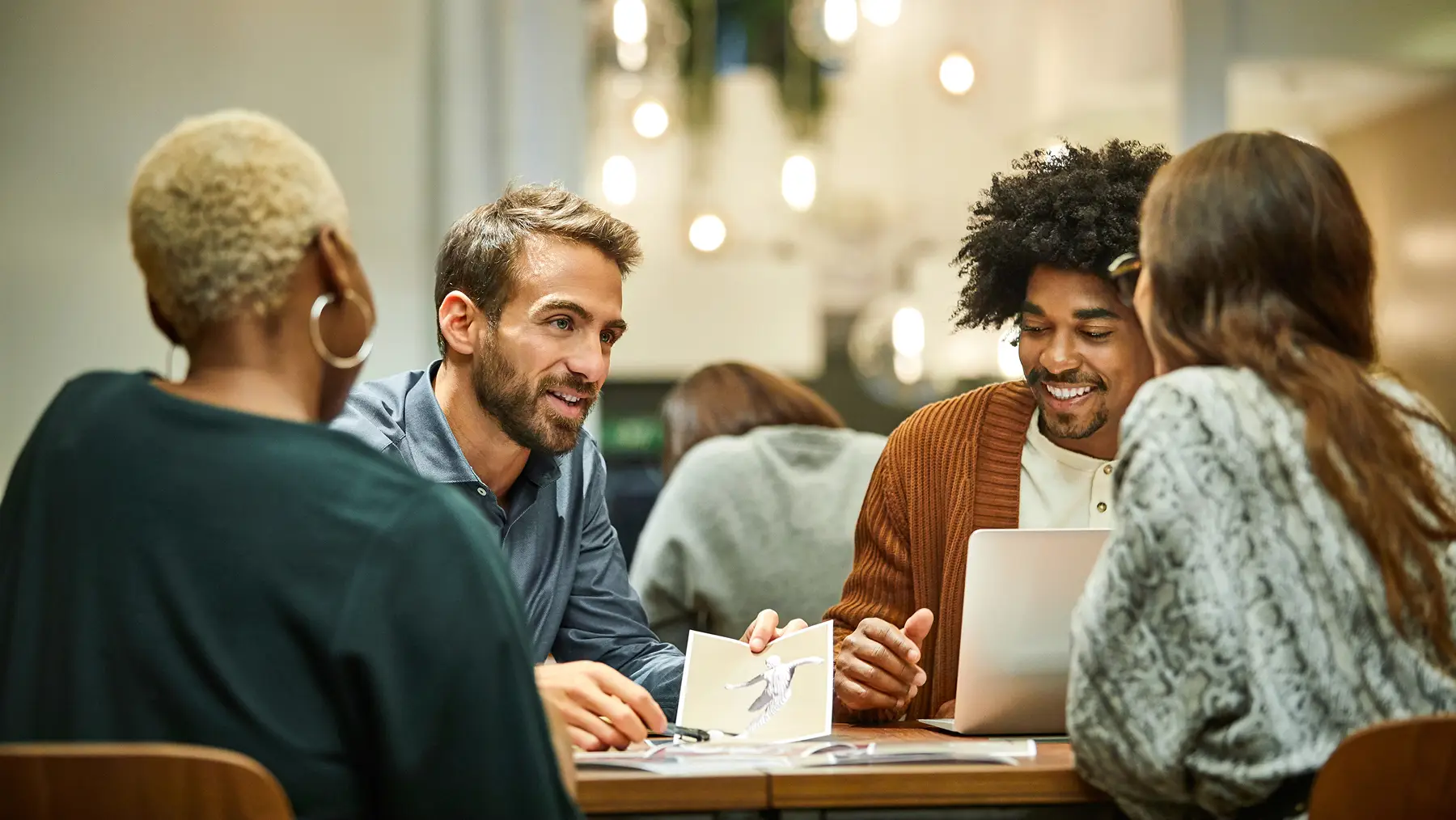 Team collaboration lifestyle image