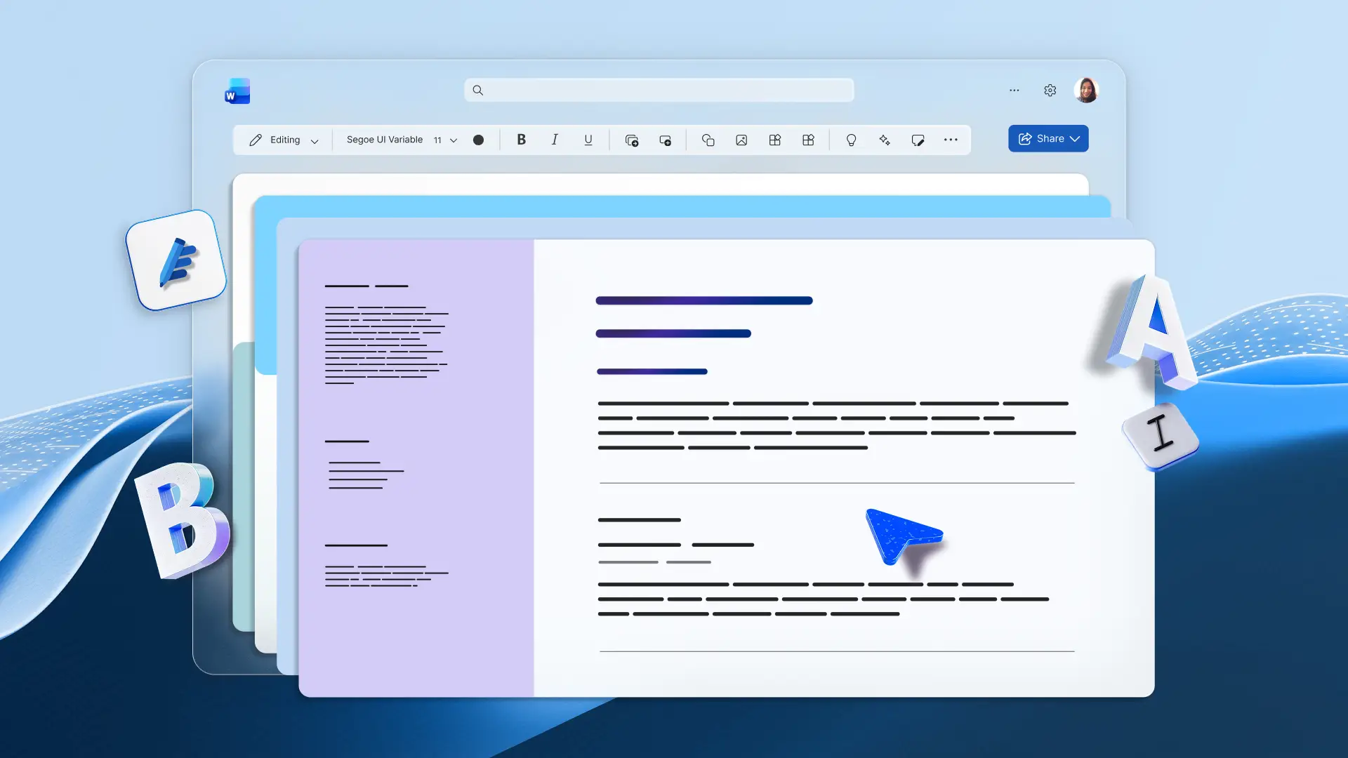 A user creating an entire job application kit, including resumes and cover letters in Microsoft Word.