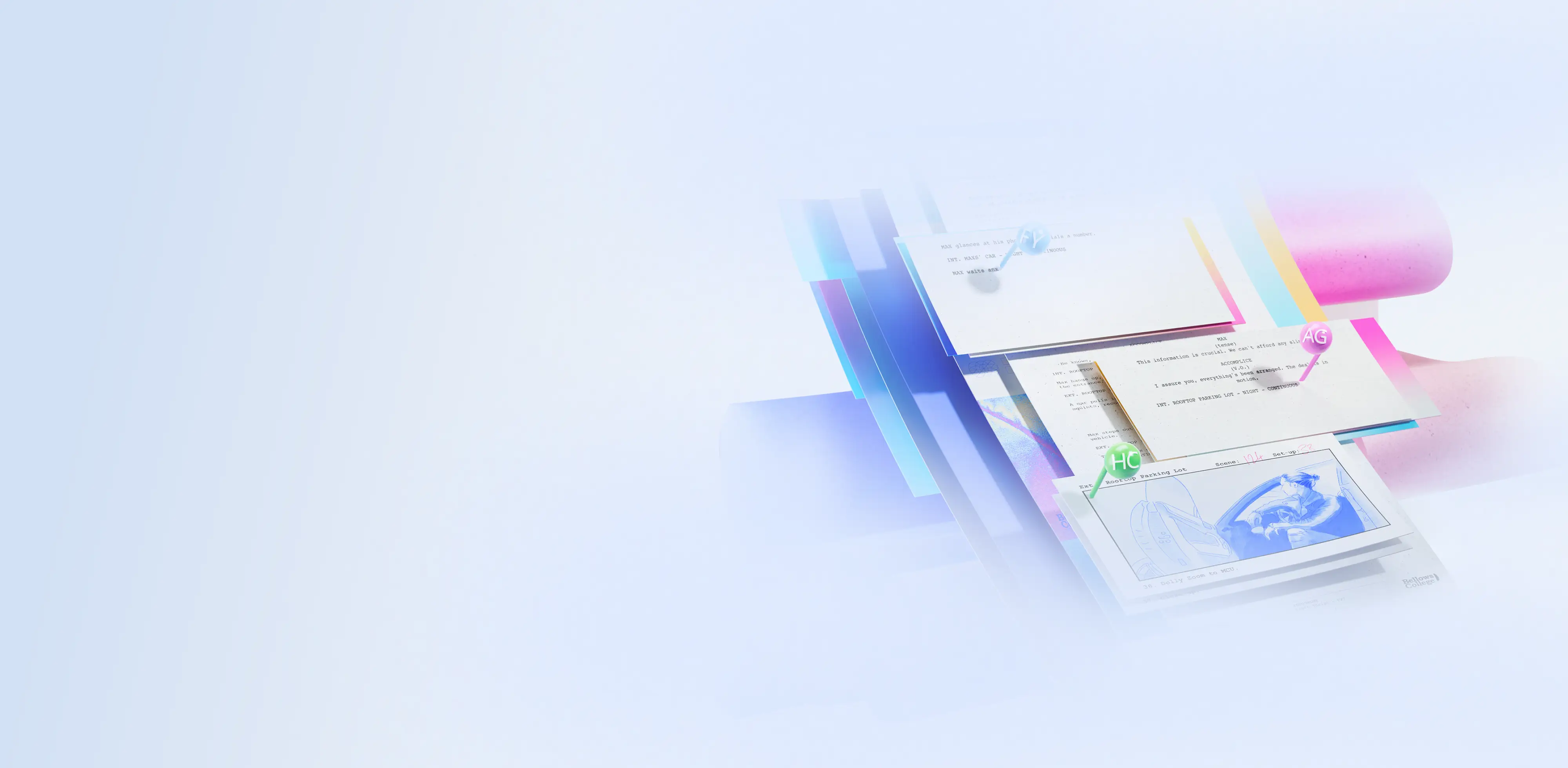 Collaborative editing features in Microsoft Word